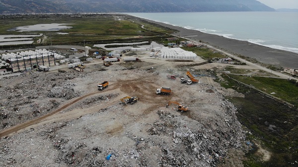 Foto - Kuş cenneti toz duman altında kaldı
