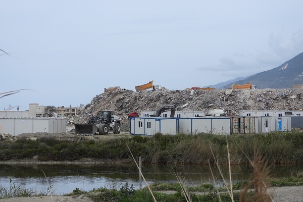 Foto - Kuş cenneti toz duman altında kaldı