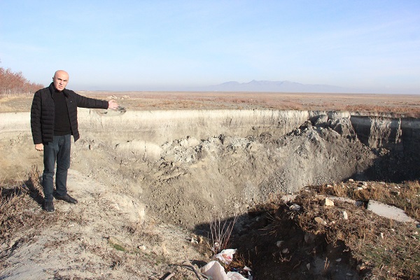 Foto - Kuş cennetinin suyu çekilince ortaya çıktı! Görenler ne olduğunu anlayamadı
