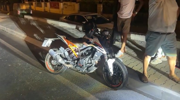Foto - Kuşadası'nda motosiklet kazası: 1 ölü, 1 ağır yaralı