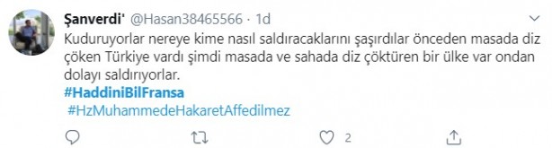 Foto - Küstah Macron'dan Peygamberimiz'e hakarete destek! Ey kafirler yenileceksiniz ve Cehennem'e sürüleceksiniz!