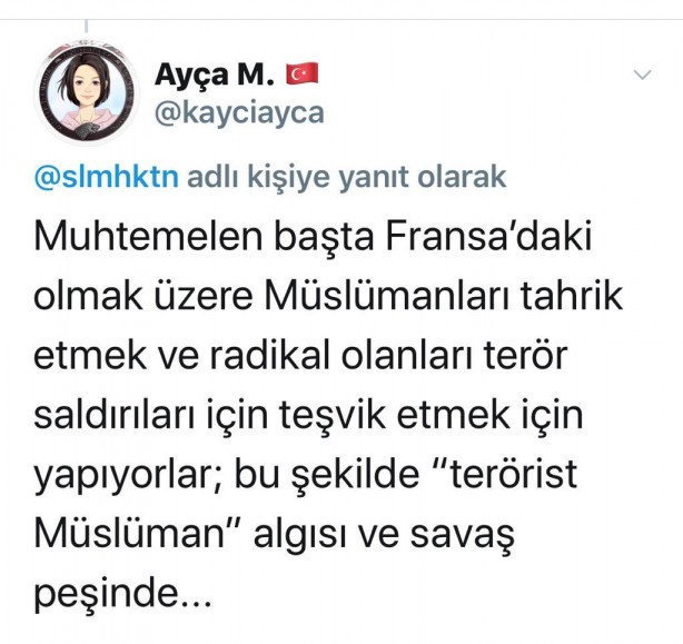 Foto - Küstah Macron'dan Peygamberimiz'e hakarete destek! Ey kafirler yenileceksiniz ve Cehennem'e sürüleceksiniz!