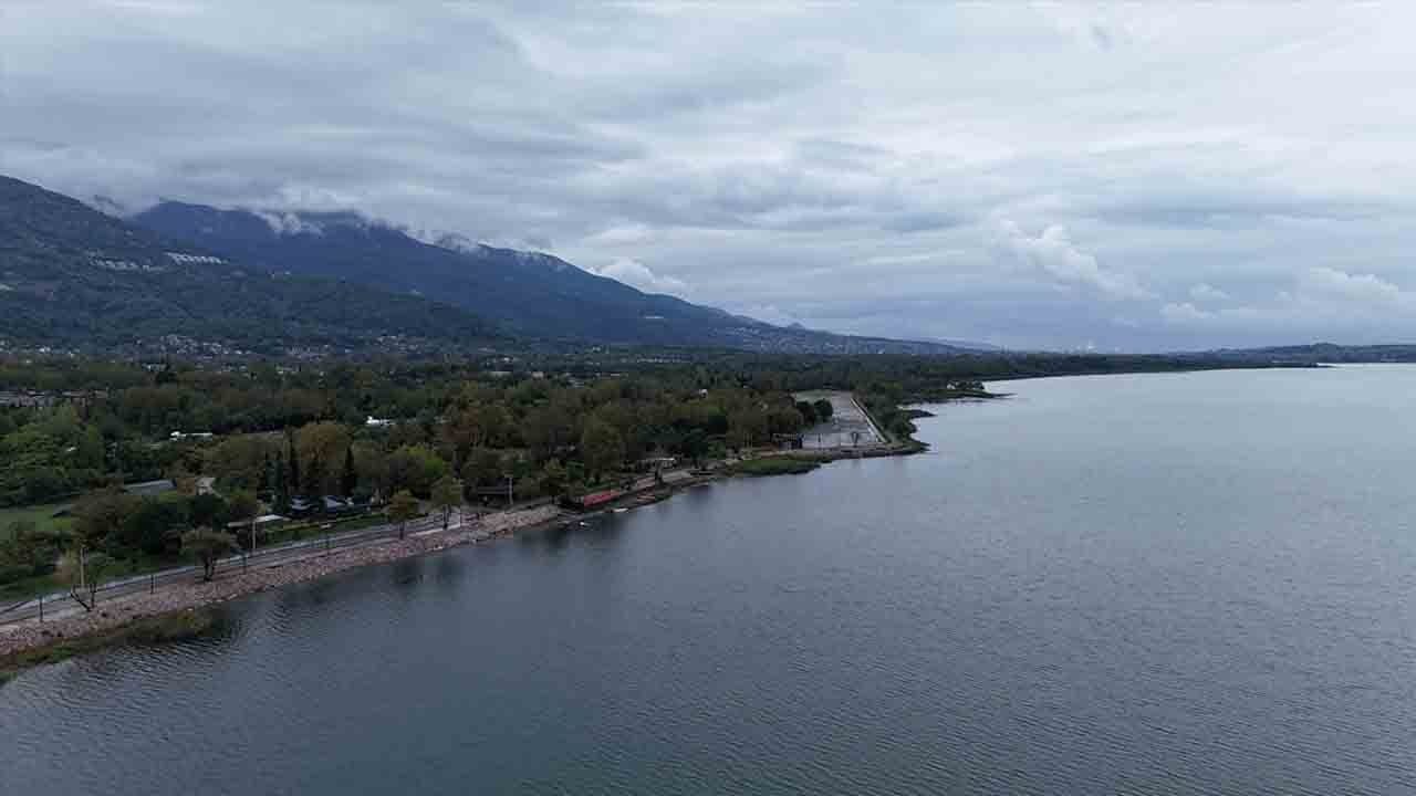 Foto - Kuvvetli yağışlar göle can suyu oldu: Sapanca Gölü'nde su seviyesi yükseldi