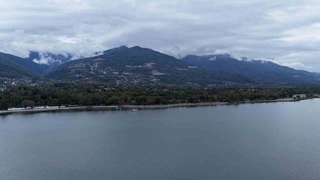 Foto - Kuvvetli yağışlar göle can suyu oldu: Sapanca Gölü'nde su seviyesi yükseldi