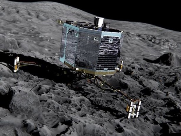Foto - Kuyruklu yıldıza iniş yapan ilk uzay aracı Philae'ye veda