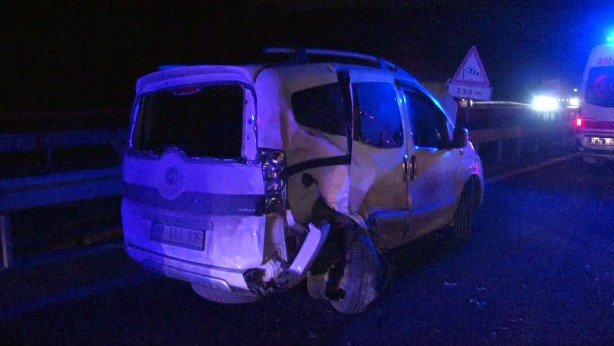 Foto - Kuzey Marmara Otoyolu’nda feci kaza: 1 ölü, 2 yaralı