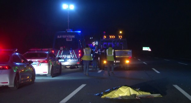Foto - Kuzey Marmara Otoyolu’nda feci kaza: 1 ölü, 2 yaralı