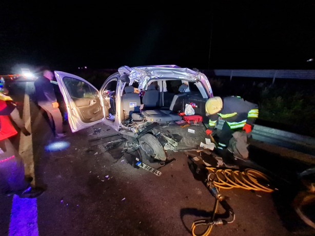 Kuzey Marmara Otoyolu’nda feci kaza