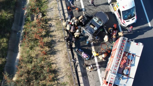 Foto - Kuzey Marmara Otoyolu'nda feci kaza