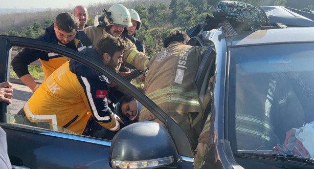Foto - Kuzey Marmara Otoyolu'nda feci kaza