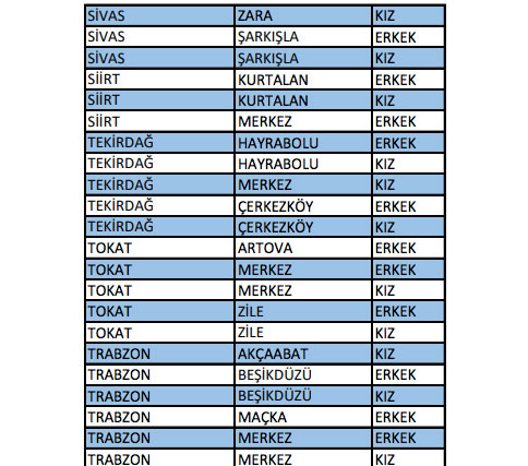 Foto - KYK yurt yedeği biten il ve ilçeler hangileri?