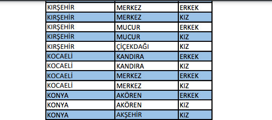 Foto - KYK yurt yedeği biten il ve ilçeler hangileri?