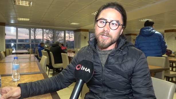 Foto - KYK yurtlarında misafir edilen depremzedeler yaşadıklarını anlattı