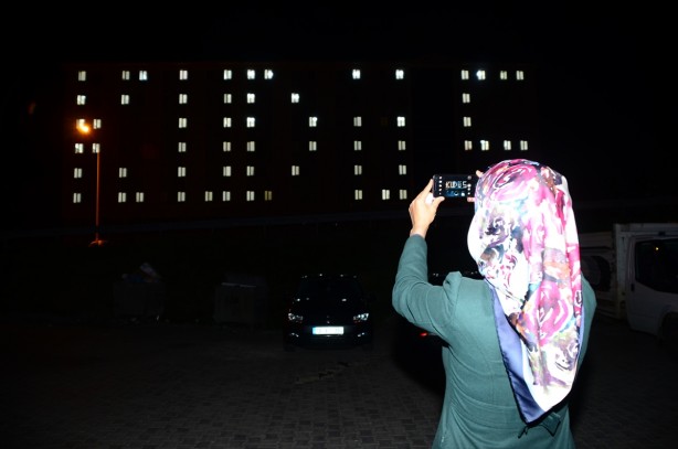 Foto - KYK'daki öğrencilerden İsrail'e Kudüs protestosu!