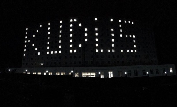 Foto - KYK'daki öğrencilerden İsrail'e Kudüs protestosu!