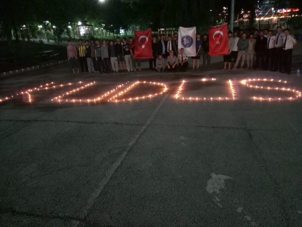 Foto - KYK'daki öğrencilerden İsrail'e Kudüs protestosu!