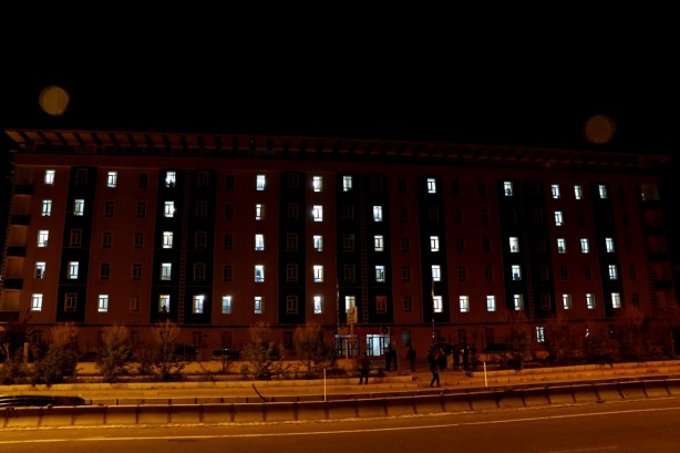 Foto - KYK'daki öğrencilerden İsrail'e Kudüs protestosu!