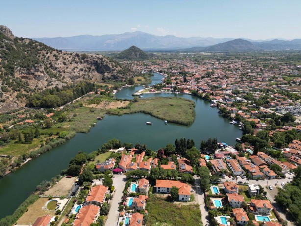 Foto - Labirent görünümlü Dalyan sazlıkları şaşırtıyor