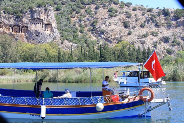 Foto - Labirent görünümlü Dalyan sazlıkları şaşırtıyor