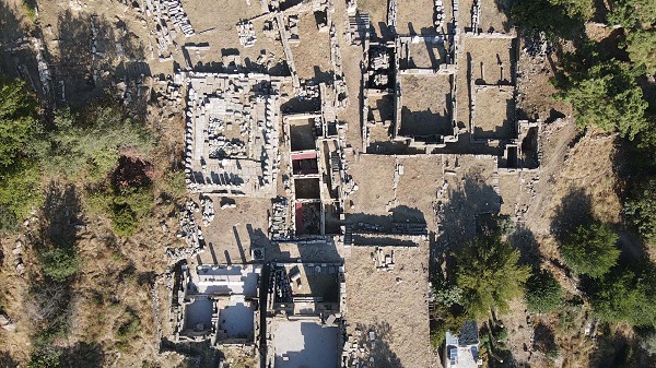 Labraunda Antik Kenti'nde hummalı çalışma 