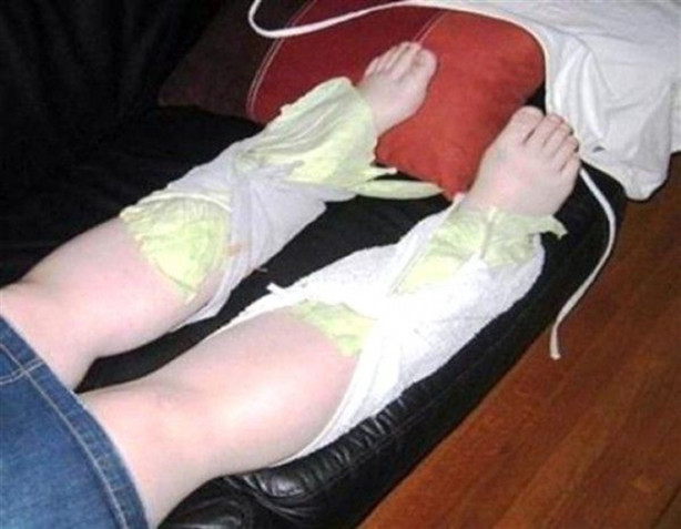 Foto - Lahanayı bacağınıza sarıp bekletirseniz...