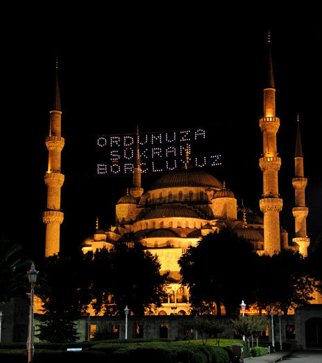Foto - Laik Türkiye'den 'Mahya' manzaraları