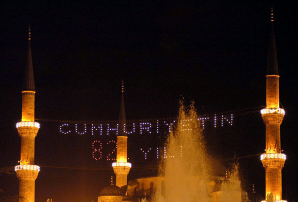 Foto - Laik Türkiye'den 'Mahya' manzaraları