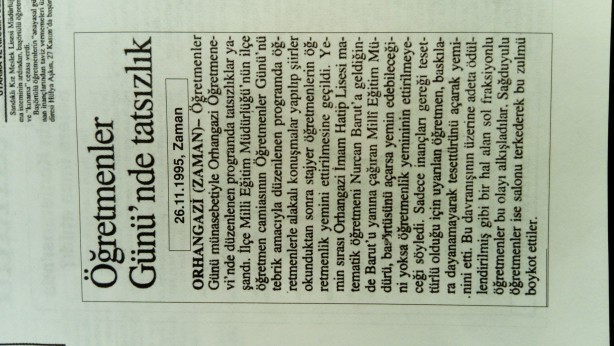 Foto - Laikçi yobazların özlediği kara tablo