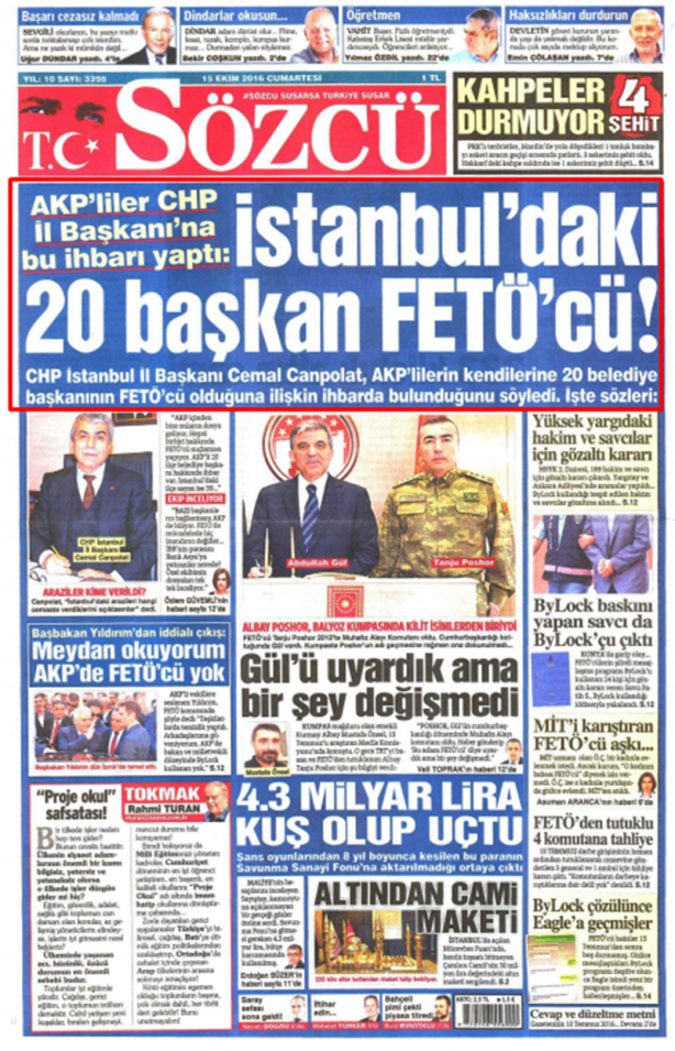 Foto - Lanet olsun böylesi kirli politikaya, riyakar yayın çizgisine..