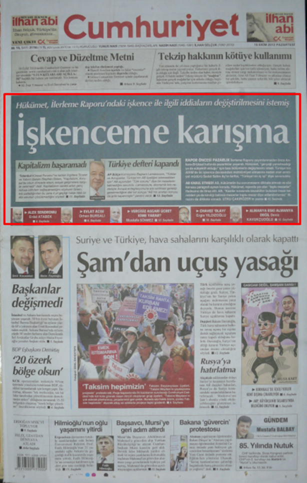 Foto - Lanet olsun böylesi kirli politikaya, riyakar yayın çizgisine..