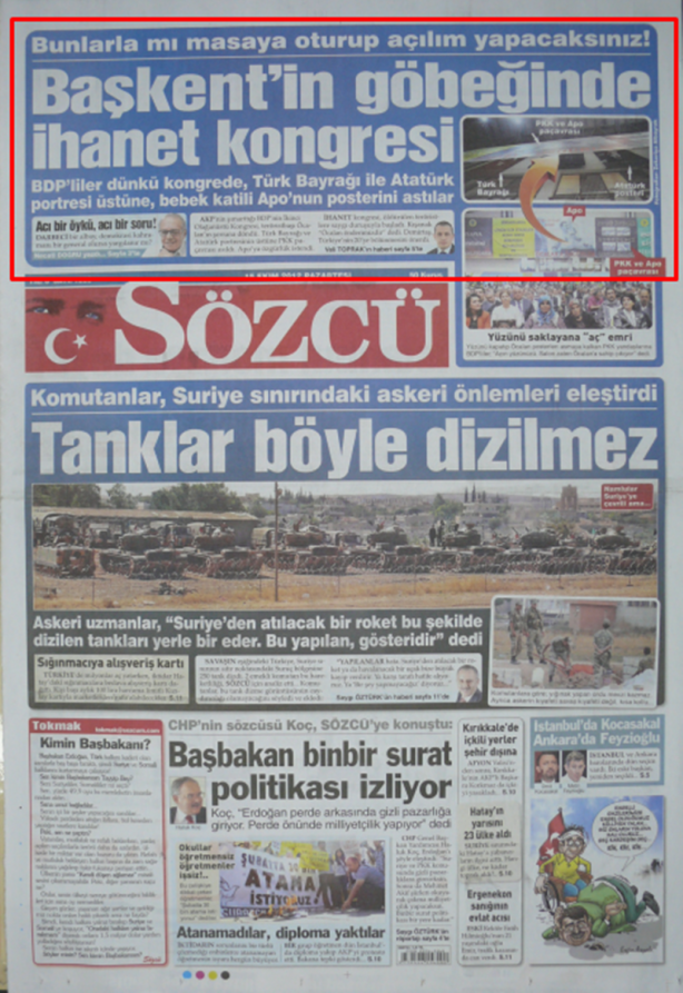 Foto - Lanet olsun böylesi kirli politikaya, riyakar yayın çizgisine..