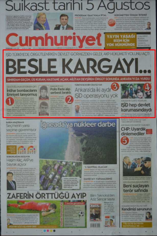 Foto - Lanet olsun böylesi kirli politikaya, riyakar yayın çizgisine..