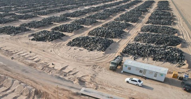 Foto - 'Lastik mezarlığından' kurtulmak istiyorlar