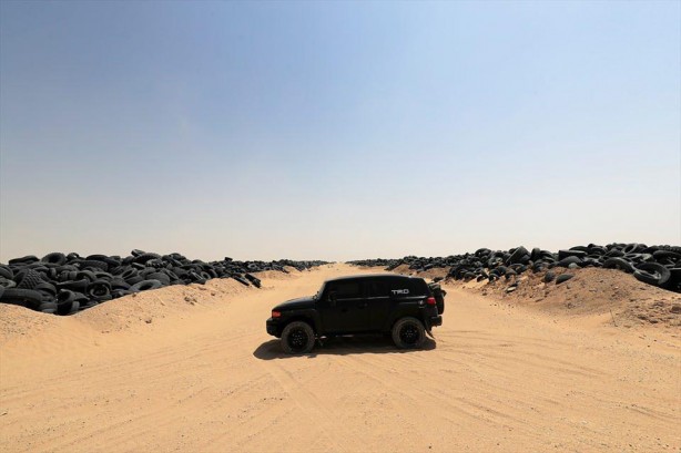 Foto - 'Lastik mezarlığından' kurtulmak istiyorlar