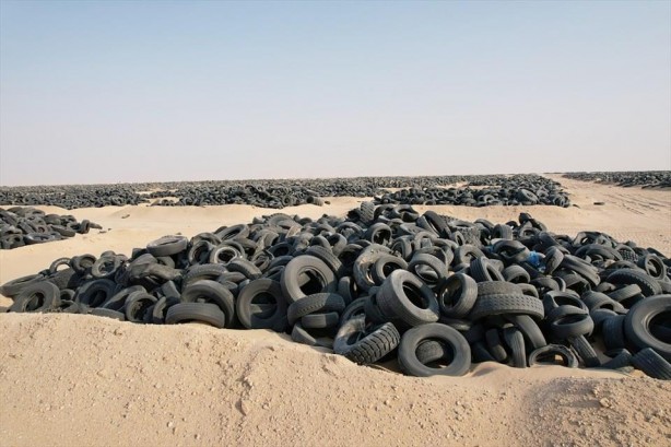 Foto - 'Lastik mezarlığından' kurtulmak istiyorlar