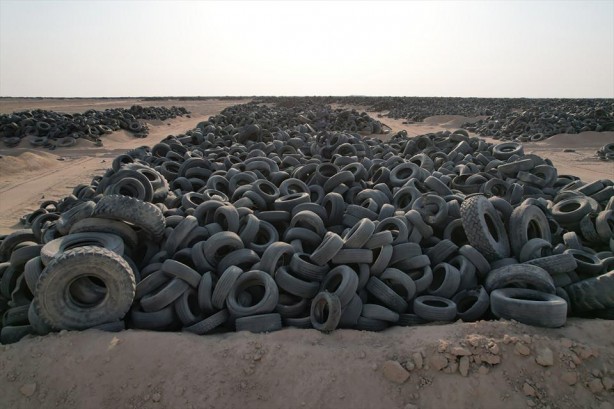 Foto - 'Lastik mezarlığından' kurtulmak istiyorlar