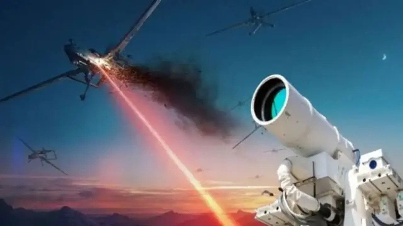 Foto - Lazer silahlar devrede! İHA'lara karşı oyun kumandası