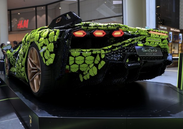 Foto - LEGO'nun gerçek boyutlu Lamborghini modeli İstanbul'da