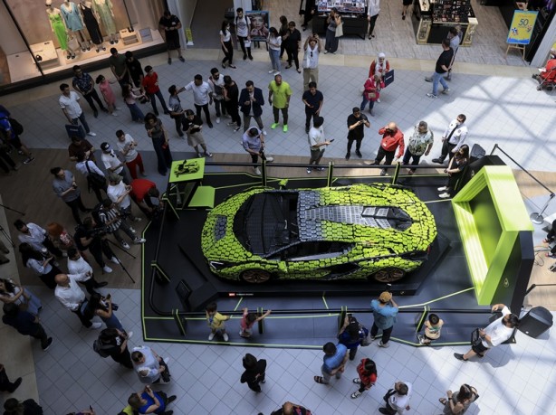 Foto - LEGO'nun gerçek boyutlu Lamborghini modeli İstanbul'da