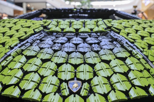 Foto - LEGO'nun gerçek boyutlu Lamborghini modeli İstanbul'da