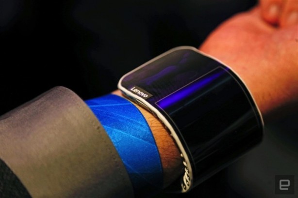 Foto - Lenovo'dan katlanabilir tablet ve akıllı telefon