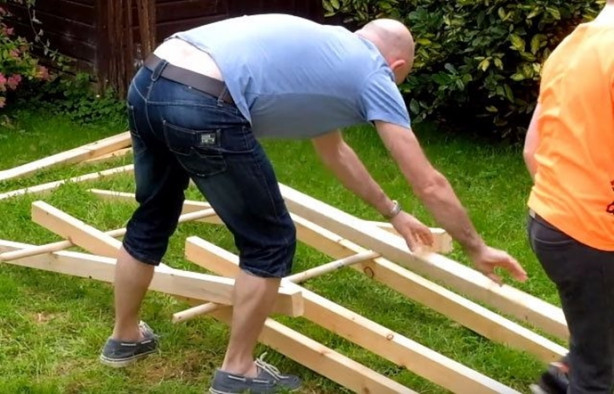 Foto - Leonardo da Vinci'nin eserini küçük bir bahçede yaptılar!