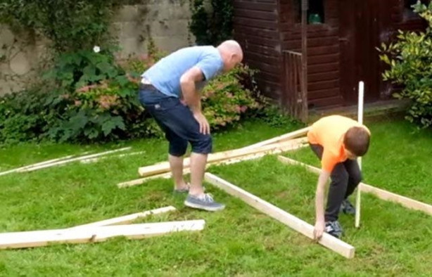 Leonardo da Vinci'nin eserini küçük bir bahçede yaptılar!