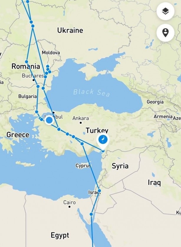 Foto - Leyleğin üstüne verici taktılar! Dünyada gezdiği yerleri böyle görüntülediler