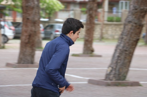 Foto - LGS adayları içerde aileleri dışarıda ter döküyor