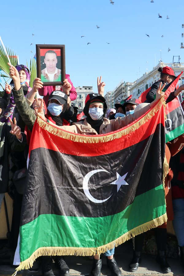 Foto - Libya'da halk meydanlara indi! Türkiye'den açıklama geldi