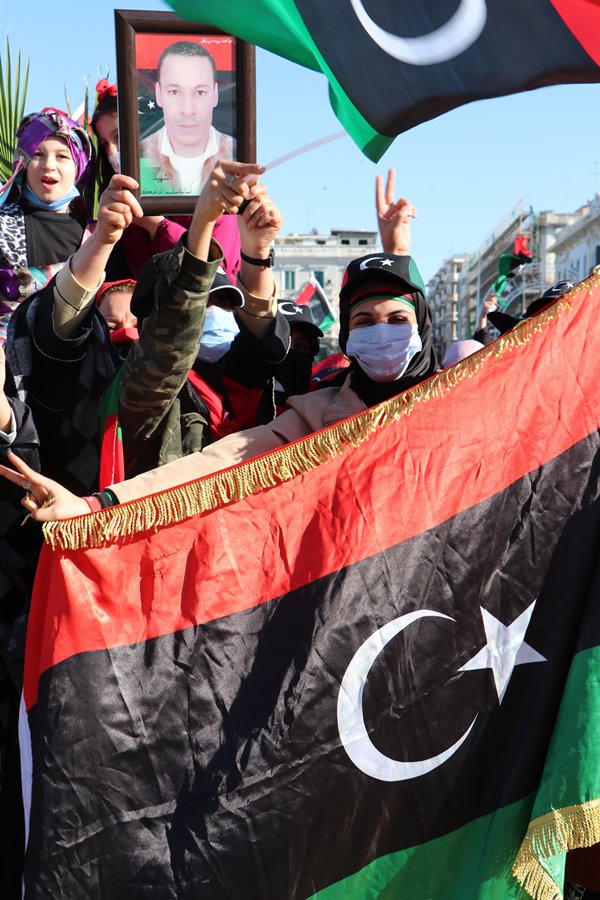 Foto - Libya'da halk meydanlara indi! Türkiye'den açıklama geldi