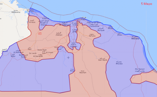 Foto - Libya'da harita böyle değişti
