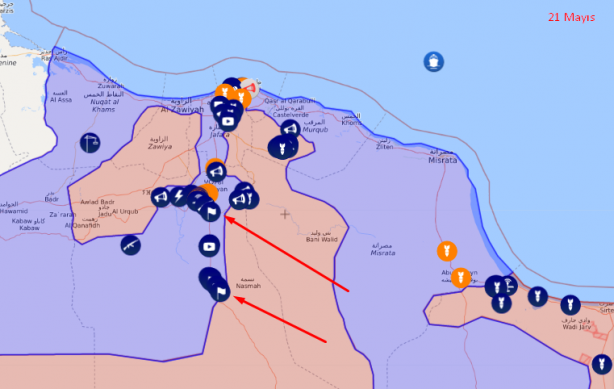 Foto - Libya'da harita böyle değişti