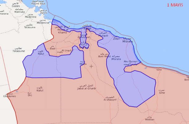 Foto - Libya'da harita böyle değişti